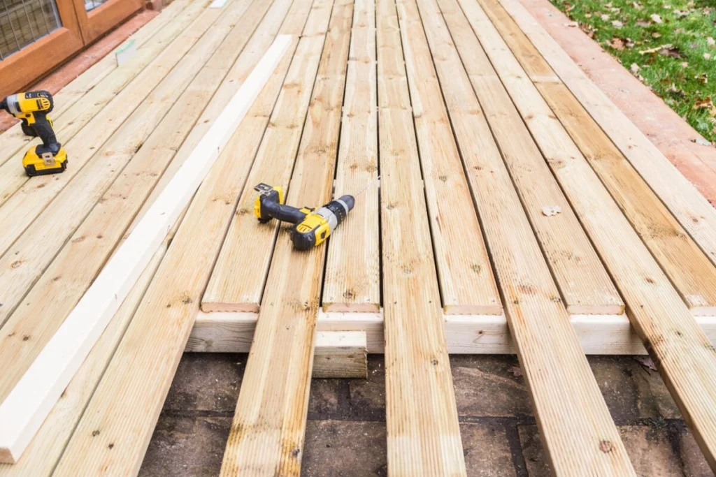 Professional deck framing by deck builders in Phoenix AZ